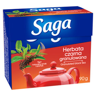 Saga Herbata Czarna Granulowana 90G