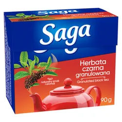 Saga Herbata Czarna Granulowana 90G