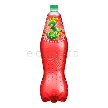 Zbyszko 3 Oranżada Czerwona 1,5 L + 250 Ml Gratis SK