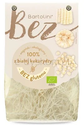 Makaron z białej kukurydzy  krajanka (filini) BEZGL. BIO 250g