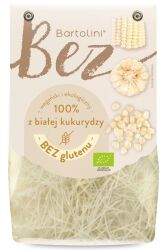 Bartolini Makaron Ekologiczny bezglutenowy z białej kukurydzy 250g krajanka