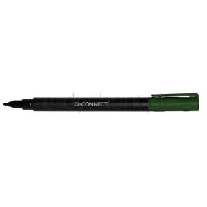 q-Connect Marker do płyt CD/DVD F, 0,6mm (linia), zielony