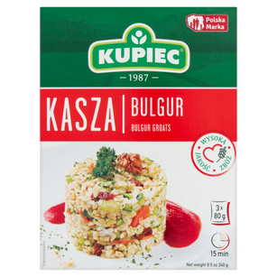 Kupiec Kasza Bulgur 3X80G