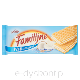 Familijne Wafle O Smaku Kokosowym 180 G