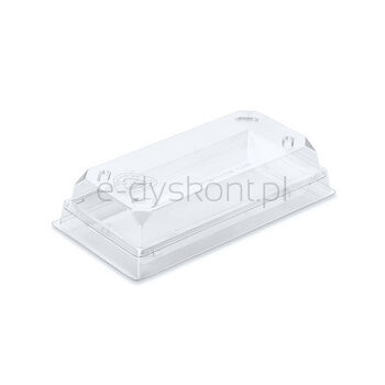 Guillin Opakowania Do Sushi 21X16 Transparentna Czapa Pet - 25 Szt.