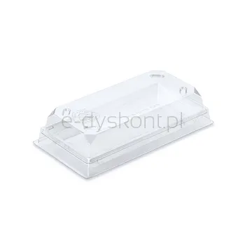 Guillin Opakowania Do Sushi 21X16 Transparentna Czapa Pet - 25 Szt.