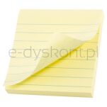 Post-It  Karteczki Samoprzylepne W Linie (675-Yl), 100X100Mm, 1X300 Kart., Żółte - 2