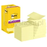 Karteczki Samoprzylepne Post-It® Super Sticky Z-Notes (R330-12Ss-Cy), 76X76Mm, 12X90 Kart., Żółte - 2