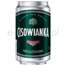 Cisowianka Woda Mineralna Niegazowana 0,33L