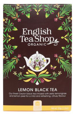 English Tea Shop Herbata Czarna Z Trawą Cytrynową (20X1,75) Bio 35 G