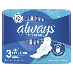 Podpaski Hig Always Ultra Night 7 Szt. P&G