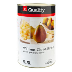 TGQ Gruszki Williams w kostkach w syropie 4150g