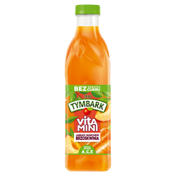 Tymbark Vitamini 100% Sok Jabłko Marchew Brzoskwinia 1 L