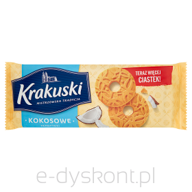 Krakuski Kokosowe 168g