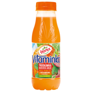Hortex Vitaminka Sok Malina Marchew Jabłko 300 Ml 