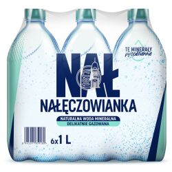 Nałęczowianka Woda NaturalnaDelikatnie Gazowana 1 L Pet SK