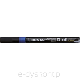 Marker Olejowy Donau D-Oil, Okrągły, 2,2Mm, Niebieski