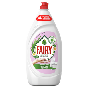 Fairy Płyn Do Mycia Naczyń Sensitive Aloes I Jaśmin 1350 Ml