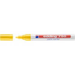 Edding Marker olejowy e-750 2-4 mm, żółty [BIURO]