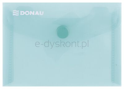 Donau Teczka kopertowa zatrzask, PP, A7, 180mikr., zielona