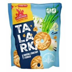 Lajkonik Talarki o smaku kwaśnej śmietany z cebulką 100g