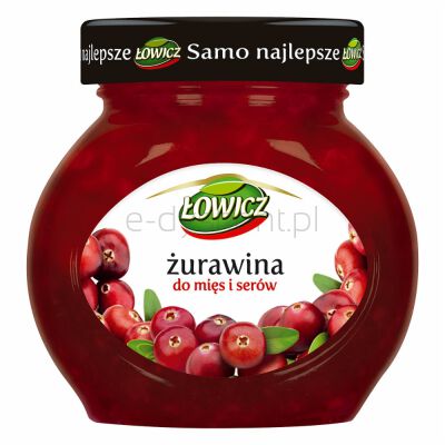 Łowicz Żurawina Do Mięs I Serów 230 G