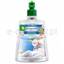 Air Wick Odświeżacz Powietrza Active Fresh Świeże Pranie I Biała Orchidea Wkład 228 Ml