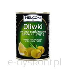 Helcom Oliwki zielone nadziewane cytryną 300ml