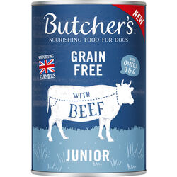 Butcher's Original Junior Karma Dla Psa, Kawałki Z Wołowiną W Galaretce, 400G