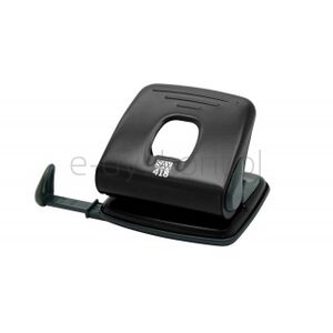 Sax Dziurkacz 418, dziurkuje do 25 kartek, czarny