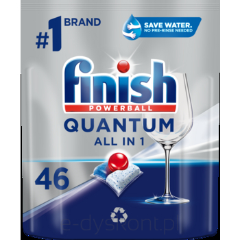 Finish Kapsułki Do Zmywarki Quantum All-In-1 46 Fresh