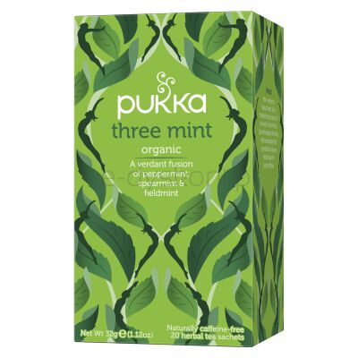 Pukka Herbata Three Mint, 20 Kopert