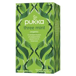 Pukka Herbata Three Mint, 20 Kopert