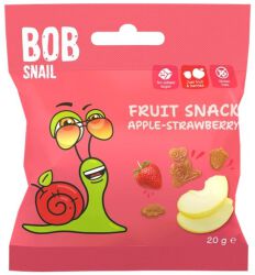 Bob Snail Przekąska Jabłko Truskawka 20G