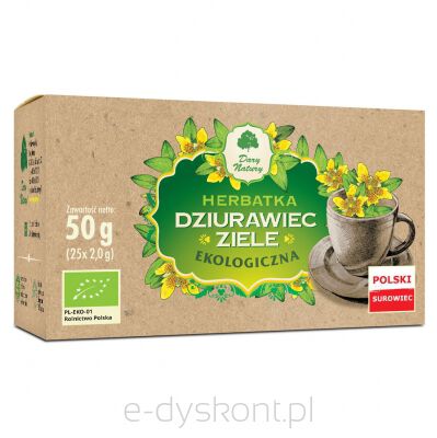 Herbatka Ziele Dziurawca Bio (25 X 2 G) 50 G - Dary Natury [BIO]