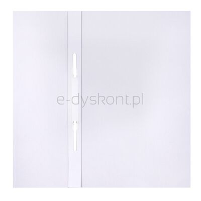 Skoroszyt zawieszkowy OFFICE PRODUCTS Budget, karton, nadruk, 1/2, A4, 250gsm, biały