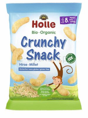 Holle Chrupki jaglane o smaku naturalnym powyżej 8 miesiąca życia BIO 25 g