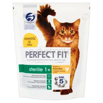 Perfect Fit Sterile 1+ Bogaty W Kurczaka 750G