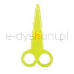 Nożyczki szkolne KEYROAD Security, 12,5cm, zaokrąglone, display, mix kolorów - 4