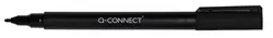 q-Connect Marker do płyt CD/DVD F, 0,6mm (linia), czarny
