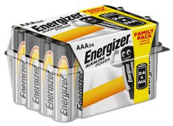 Energizer Bateria Alkaline Power, AAA, LR03, 1,5V, 24szt.