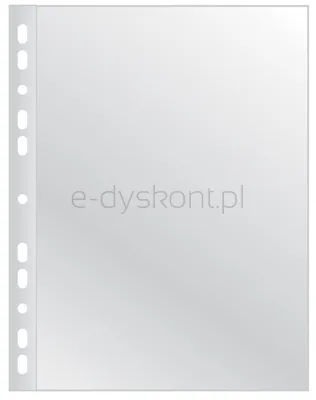 Q-Connect Koszulki Na Dokumenty Poszerzane, Pp, A4, Groszkowe, 40Mikr., 100Szt. 