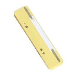 Donau Wąsy skoroszytowe PP, z metalową blaszką, 25szt., żółte