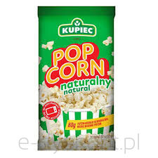 Kupiec Popcorn naturalny 80g