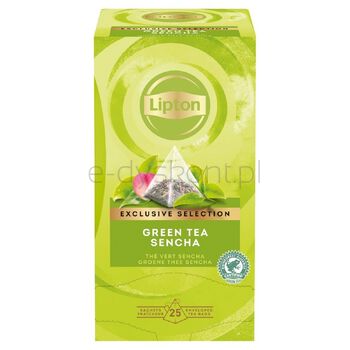 Lipton Herbata Piramidki Green Tea Sencha 25 Kopert  