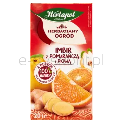 Herbapol Herbaciany Ogród Herbatka Owocowa Imbir Z Pomarańczą I Pigwą 20Torebek/50G