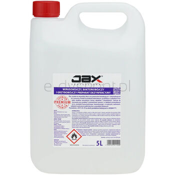 Jax Professional Preparat Do Higienicznej Dezynfekcji Rąk ,,34’’ 5L