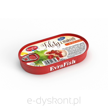 Evrafish Filet Z Makreli W Sosie Leczo 170G