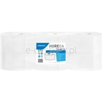 Horeca Comfort+ Papier toaletowy jumbo maxi 6 rolek 2-warstwowy