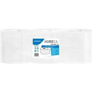 Horeca Comfort+ Papier toaletowy jumbo maxi 6 rolek 2-warstwowy